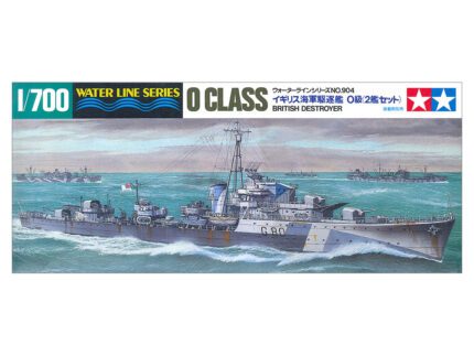 Tamiya 1/700 O Class British Destroyer (TA31904) - TA31904