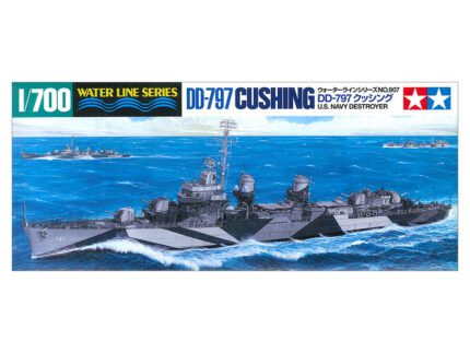 Tamiya 1/700 US Destroyer Cushing (TA31907) - TA31907
