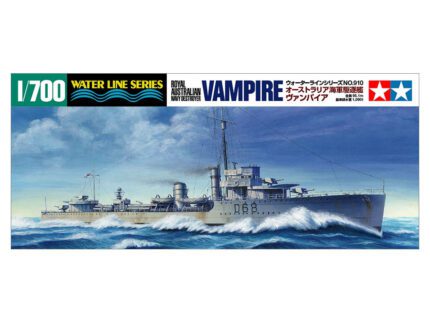 Tamiya 1/700 Navy Destroyer Vampire (TA31910) - TA31910