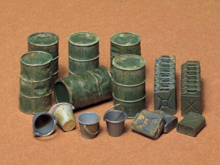 Tamiya 1/35 Jerry Cans Set (TA35026) - TA35026