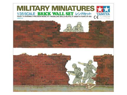 Tamiya 1/35 Brick Wall Set (TA35028) - TA35028