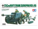 Tamiya 1/35 German 75mm Anti-Tank Gun (TA35047) - TA35047