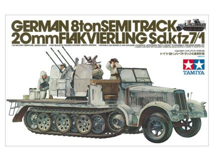 Tamiya 1/35 Ger.8 Ton-Half Track Sd.Kfz.2 (TA35050) - TA35050