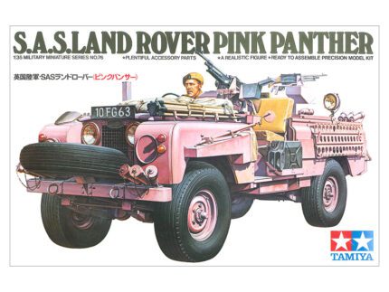 Tamiya 1/35 S.A.S. Land Rover Pink Panther (TA35076) - TA35076
