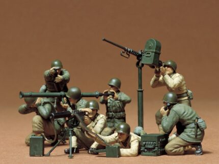 Tamiya 1/35 US Gun and Mortar Team (TA35086) - TA35086