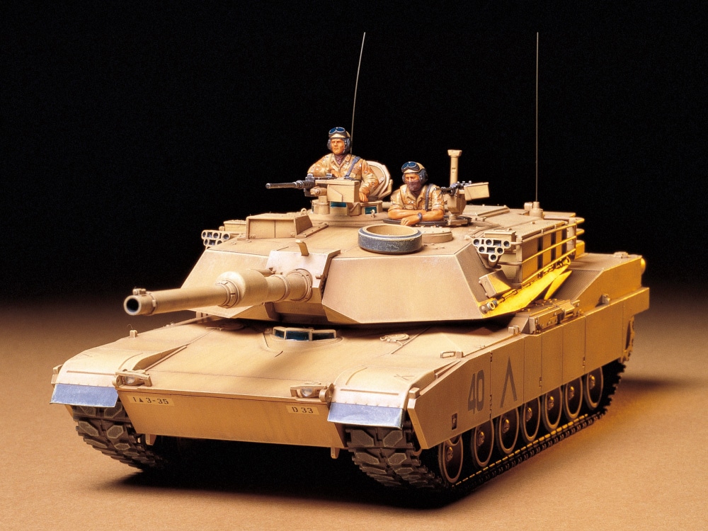 TA35156_1 Tamiya 1/35 M1A1 Abrams 120mm Gun (TA35156) - TA35156