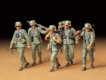 Tamiya 1/35 German Machine Gun Crew on Maneuver (TA35184) - TA35184