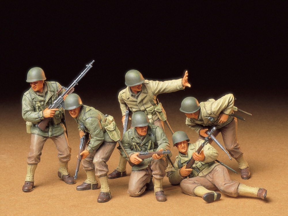 TA35192_1 Tamiya 1/35 U.S. Army Assault Infantry Set (TA35192) - TA35192