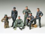 Tamiya 1/35 German Tank Crew At Rest (TA35201) - TA35201