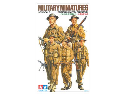Tamiya 1/35 British Infantry on Patrol (TA35223) - TA35223