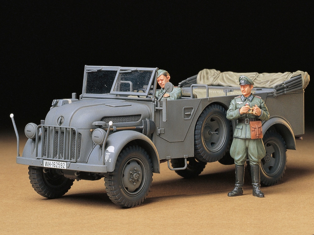 TA35225_1 Tamiya 1/35 German Steyr Type 1500A (TA35225) - TA35225