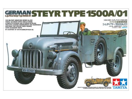 Tamiya 1/35 German Steyr Type 1500A (TA35225) - TA35225