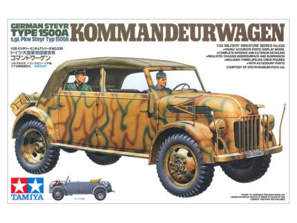 Tamiya 1/35 German Steyr Kommendeurwagen (TA35235) - TA35235