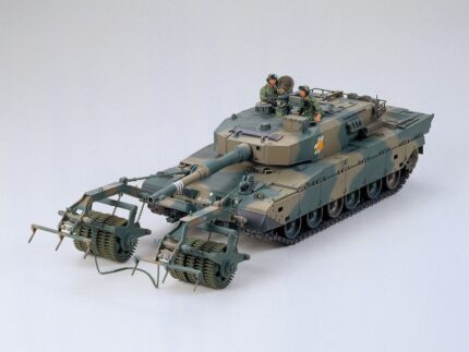 Tamiya 1/35 Type 90 Tank W/Mine Roller (TA35236) - TA35236