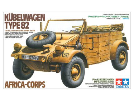 Tamiya 1/35 Kuebelwagen Type 82 (TA35238) - TA35238