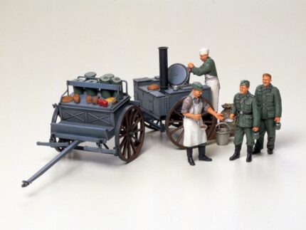 Tamiya 1/35 German Field Kitchen Scenery (TA35247) - TA35247
