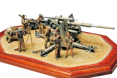 TA35283_1 Tamiya 1/35 German 88 mm Gun Flak 36 Northafrica (TA35283) - TA35283