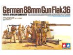 Tamiya 1/35 German 88 mm Gun Flak 36 Northafrica (TA35283) - TA35283