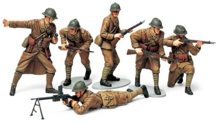 Tamiya 1/35 French Infantry Set (TA35288) - TA35288