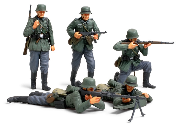 TA35293_1 Tamiya 1/35 German Infantry Set (TA35293) - TA35293