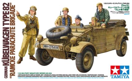 Tamiya 1/35 German Kubelwagen Type 82 (TA35304) - TA35304