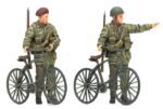 Tamiya 1/35 British Paratroopers & Bicycles Set (TA35333) - TA35333
