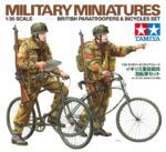 Tamiya 1/35 British Paratroopers & Bicycles Set (TA35333) - TA35333