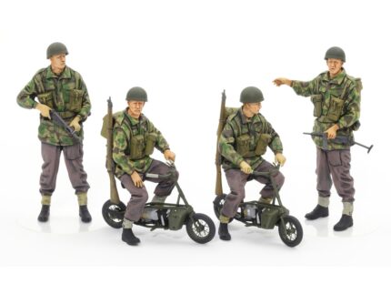 Tamiya 1/35 British Paratroopers W/Small Motor (TA35337) - TA35337