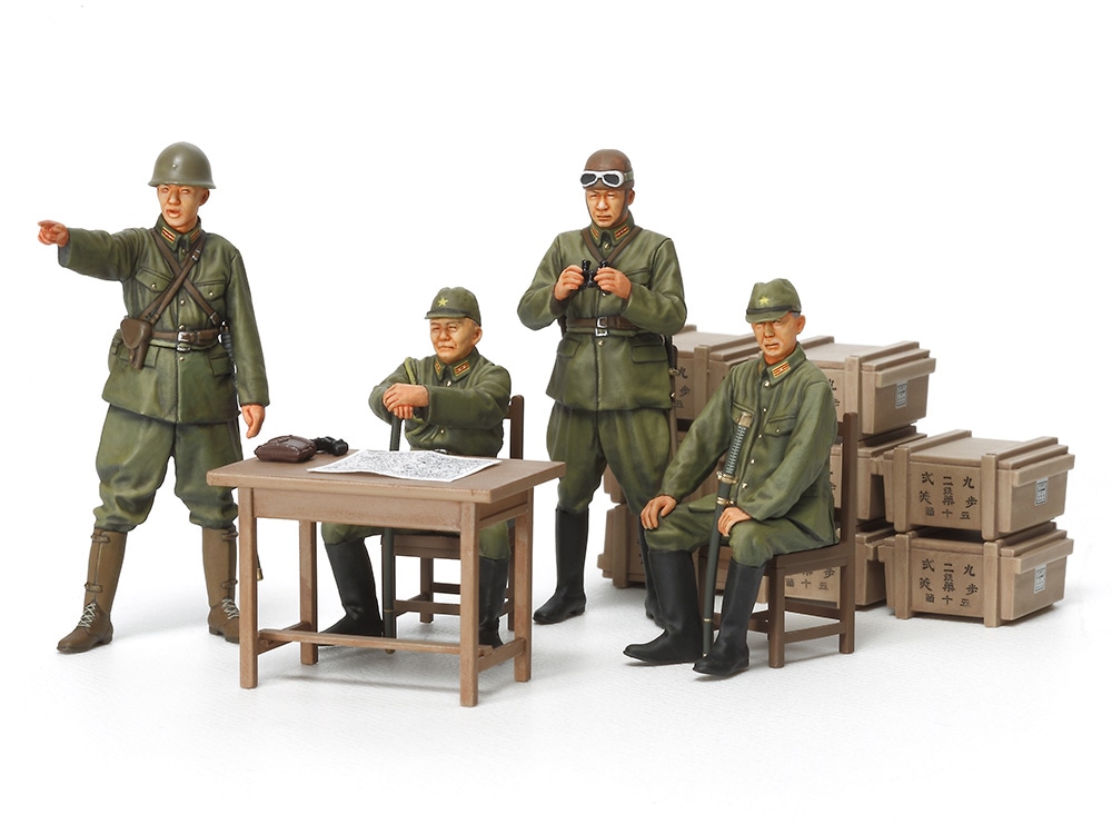 TA35341_1 Tamiya 1/35 Japanese Army Officer Set (TA35341) - TA35341