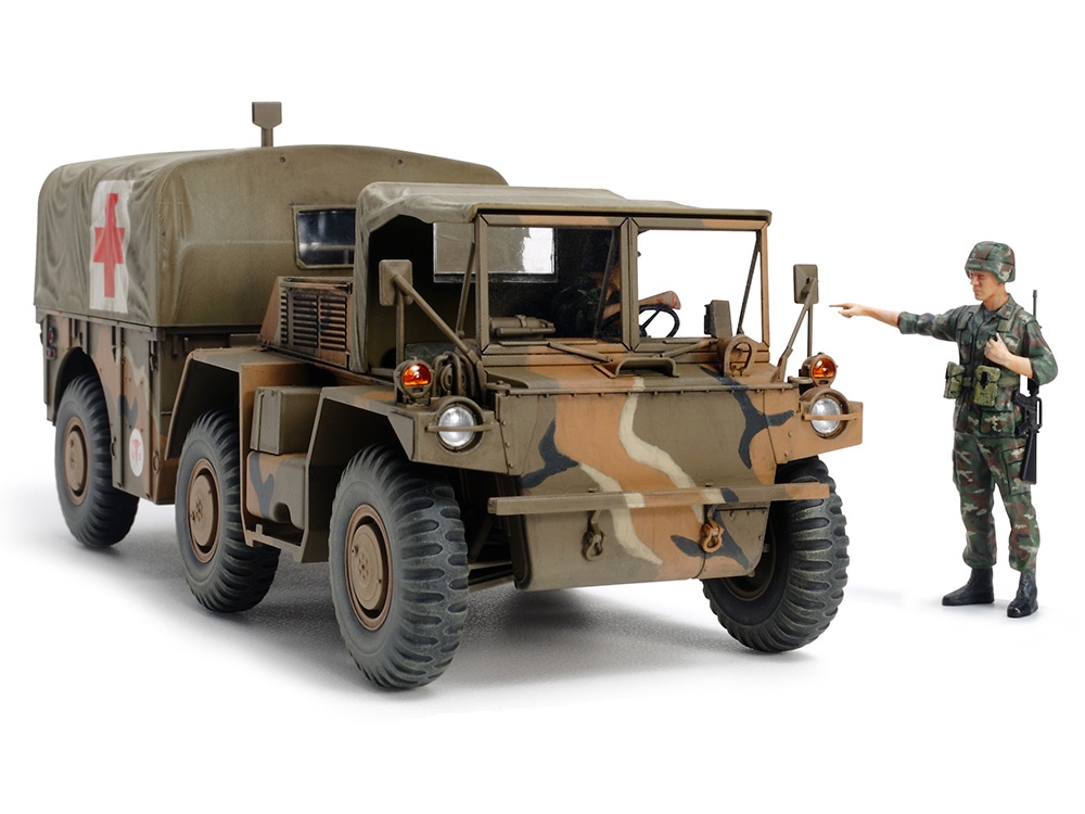 TA35342_1 Tamiya 1/35 M792 Gama Goat U.S. 6x6 Ambulance (TA35342) - TA35342