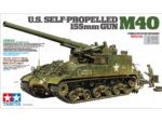 Tamiya 1/35 U.S Self Propelled 155mm Gun M40 (TA35351) - TA35351