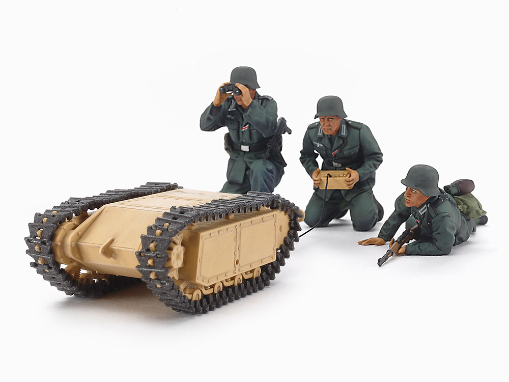 TA35357_1 Tamiya 1/35 German Assault Pioneer&Goliath Set (TA35357) - TA35357