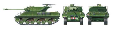 Tamiya 1/35 M10 IIC Achilles British Tank (TA35366) - TA35366