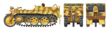 Tamiya 1/35 German Sd.Kfz.2 Kettenkrad (TA35377) - TA35377