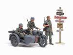 Tamiya 1/35 KS600 Motorcycle & Sidecar (TA35384) - TA35384