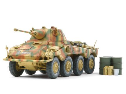 Tamiya 1/48 German Heavy Armored Car 234/2 Puma (TA37010) - TA37010