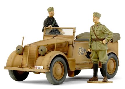 Tamiya 1/35 Italian 508CM "Coloniale" Staff Car (TA37014) - TA37014