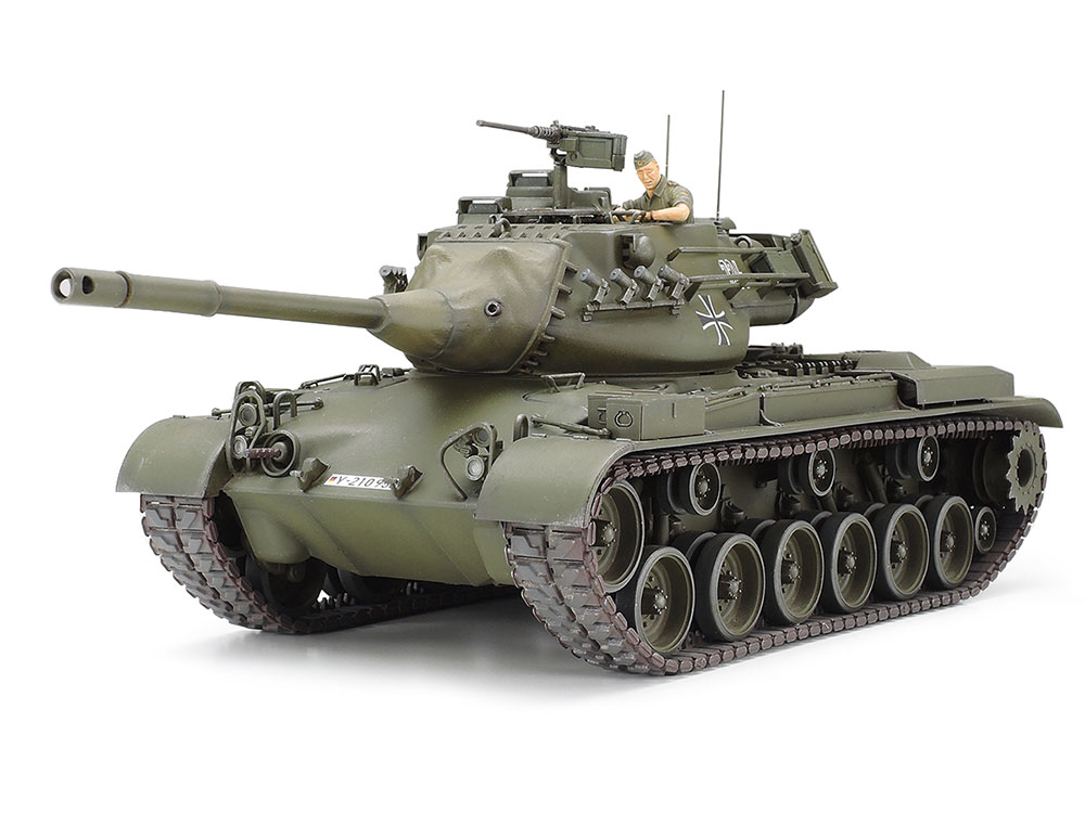 TA37028_1 Tamiya 1/35 M47 Patton West German Tank (TA37028) - TA37028