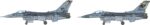 Tamiya 1/72 F-16CJ Fighting Falcon (TA60786) - TA60786