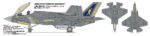Tamiya 1/72 Lockheed Martin F-35C Lightning II (TA60794) - TA60794