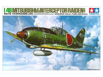 Tamiya 1/48 Mitsubishi Interceptor Raiden Jack (TA61018) - TA61018