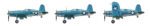 Tamiya 1/48 F4U-1/2 Bird Cage Corsair (TA61046) - TA61046