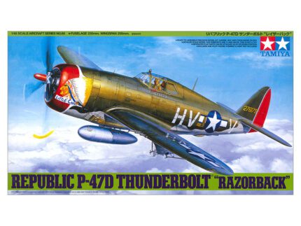 Tamiya 1/48 Republic P-47D Thunderbolt “Razorback” (TA61086) - TA61086