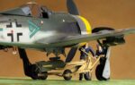 Tamiya 1/48 Focke Wulf FW190 F-8/9 w/Bomb Loading (TA61104) - TA61104