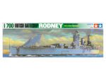 Tamiya 1/700 British Battleship Rodney (TA77502) - TA77502