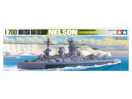 Tamiya 1/700 Nelson British Battleship (TA77504) - TA77504