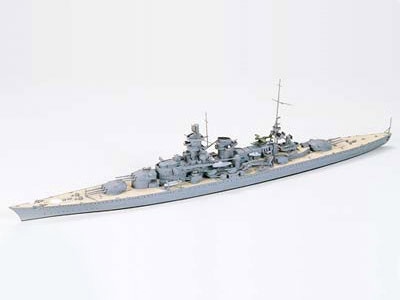 Tamiya 1/700 Scharnhorst German Battlecruiser (TA77518) - TA77518
