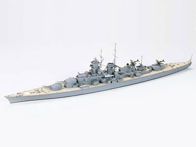 Tamiya 1/700 German Gneisenau Battleship (TA77520) - TA77520