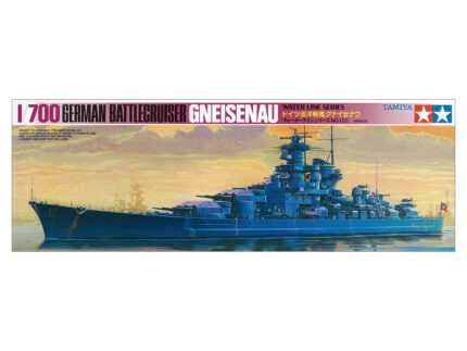Tamiya 1/700 German Gneisenau Battleship (TA77520) - TA77520