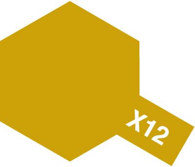 สีอะคริลิค Tamiya X-12 GOLD LEAF - TA80012